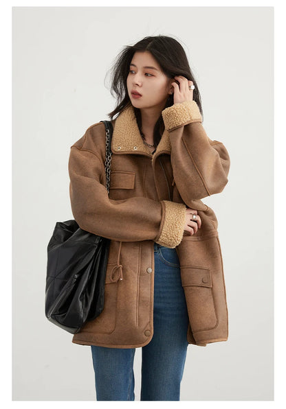 Reversible Suede Jacket – Autumn/Winter 2025