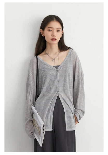 V-Neck Cardigan – Spring/Summer 2025