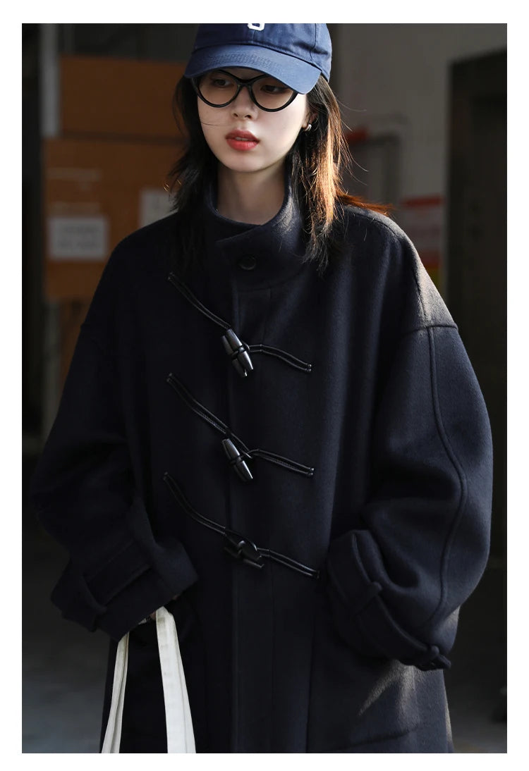 Wool Blend Long Coat – Autumn/Winter 2025 Collection