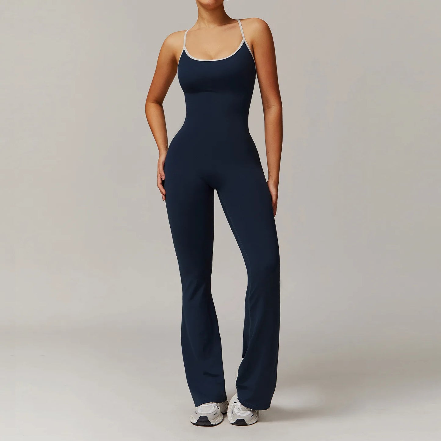 Women’s V-Back Yoga Jumpsuit