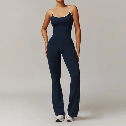 Women’s V-Back Yoga Jumpsuit