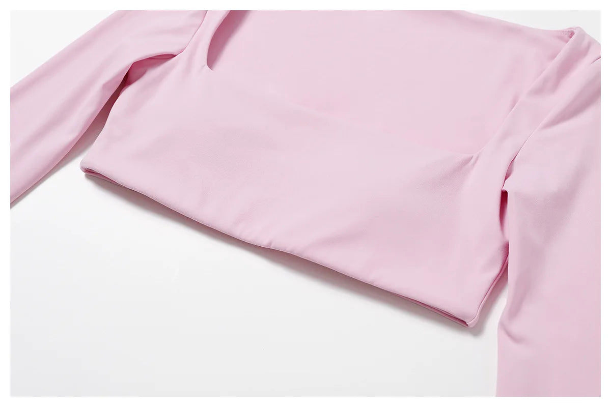 Women’s Long Sleeve Yoga Shirt – Quick-Dry Push-Up Fitness Top