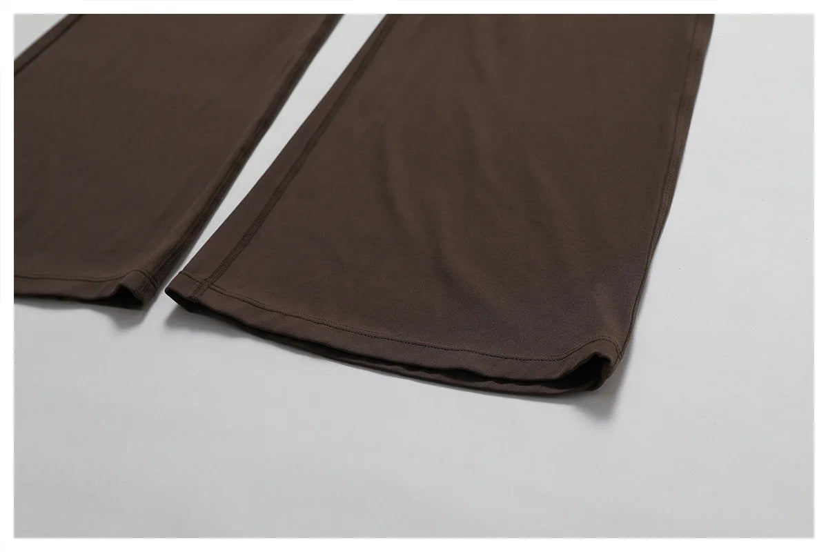 Women’s Solid One-Piece Yoga Jumpsuit – Seamless Fitness Bodysuit