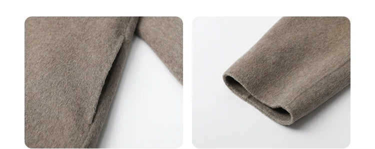 Double-Breasted Wool Coat – Autumn/Winter 2025