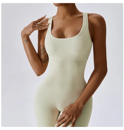 One-Piece Seamless Yoga Suit