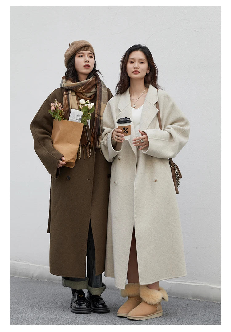 Double-Sided Wool Coat – Autumn/Winter 2025