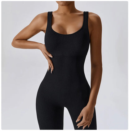 One-Piece Seamless Yoga Suit