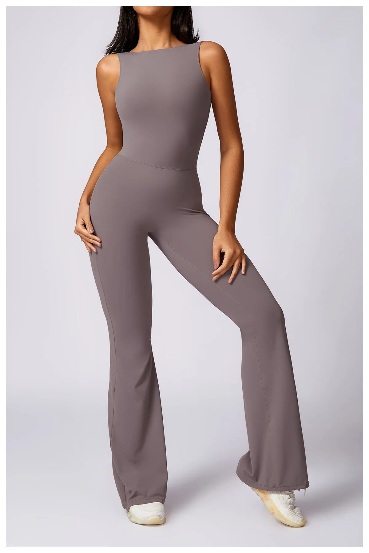 Women’s One-Piece Yoga Jumpsuit – Seamless Training Bodysuit