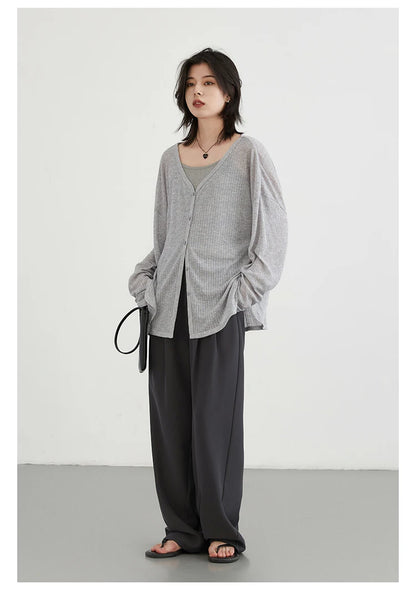 V-Neck Cardigan – Spring/Summer 2025