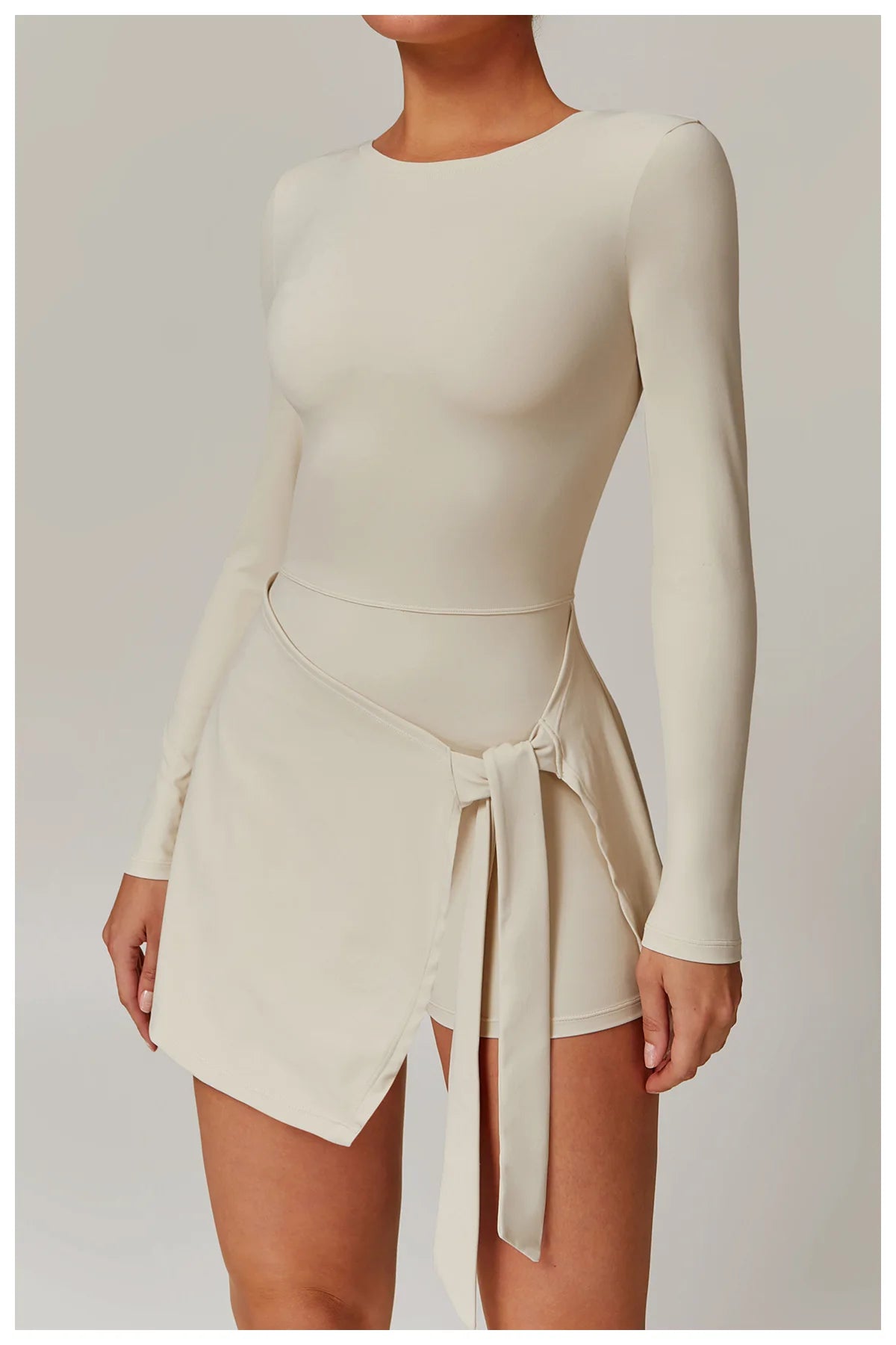 One-Piece Long Sleeve Yoga Jumpsuit