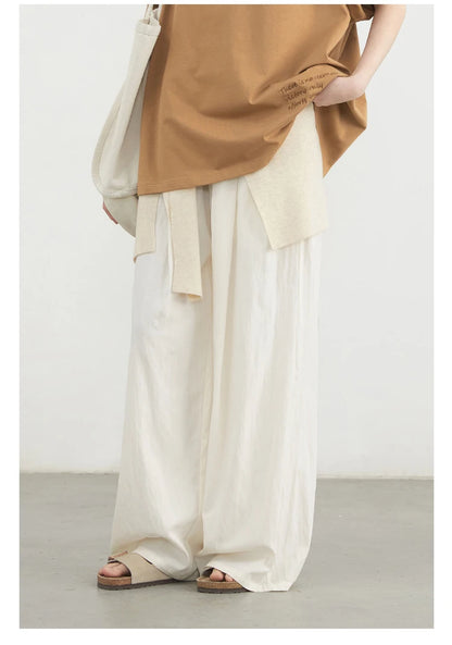 High-Waist Wide Leg Trousers – Spring/Summer 2025 Collection