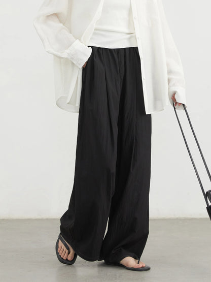 High-Waist Wide Leg Trousers – Spring/Summer 2025 Collection