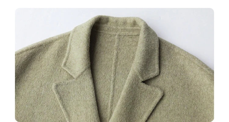 Double-Breasted Wool Coat – Winter 2025