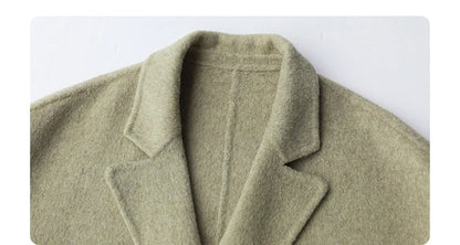 Double-Breasted Wool Coat – Winter 2025