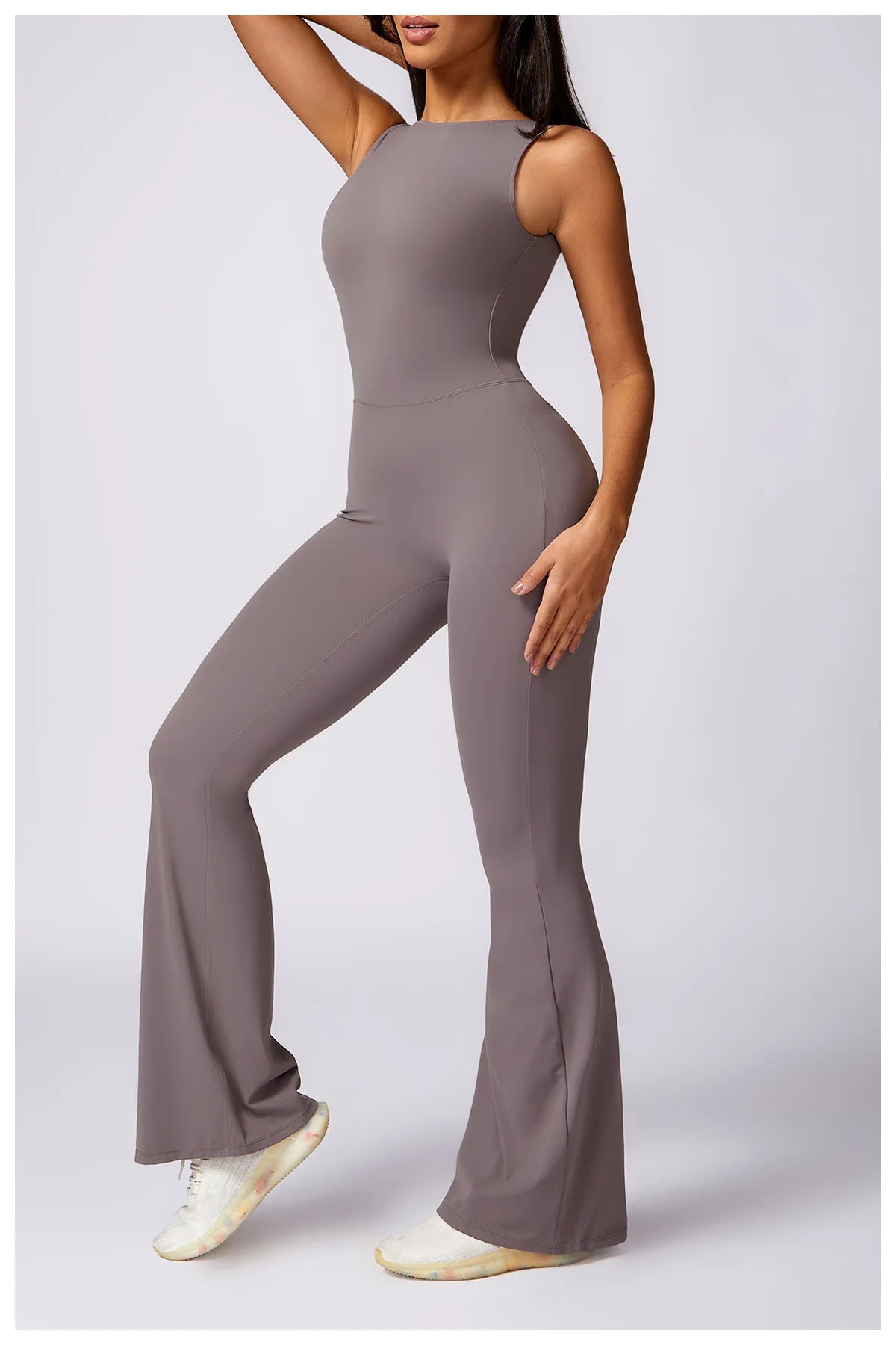 Women’s One-Piece Yoga Jumpsuit – Seamless Training Bodysuit