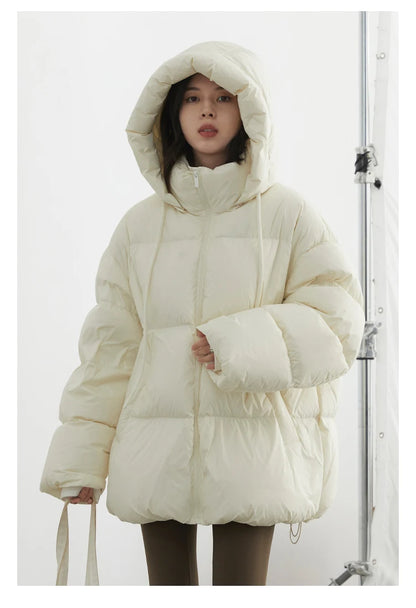 Hooded Puffer Down Coat – Autumn/Winter 2025 Collection