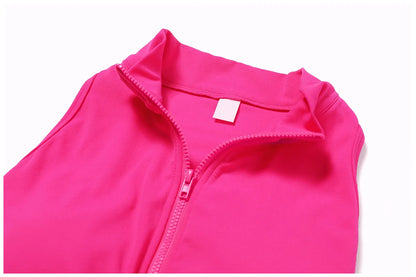 Women’s Zipper Yoga Jumpsuit