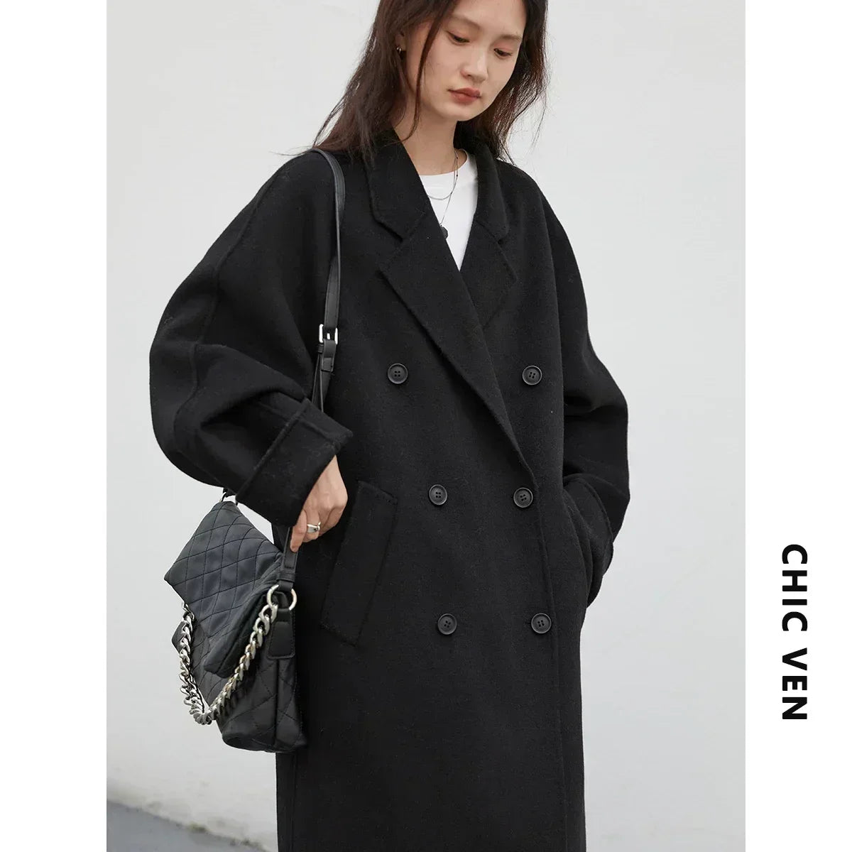 Double-Sided Wool Coat – Autumn/Winter 2025