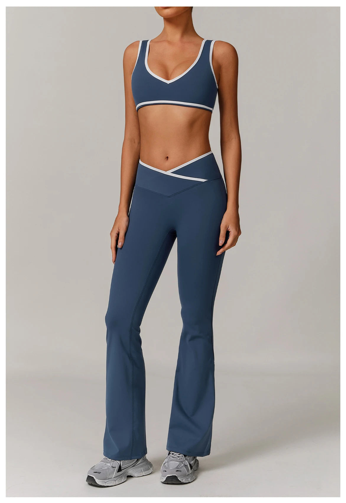 Women’s 2PCS Yoga Set – High Waist Leggings and Sports Bra