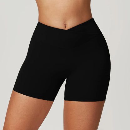 High Waist Push-Up Yoga Shorts