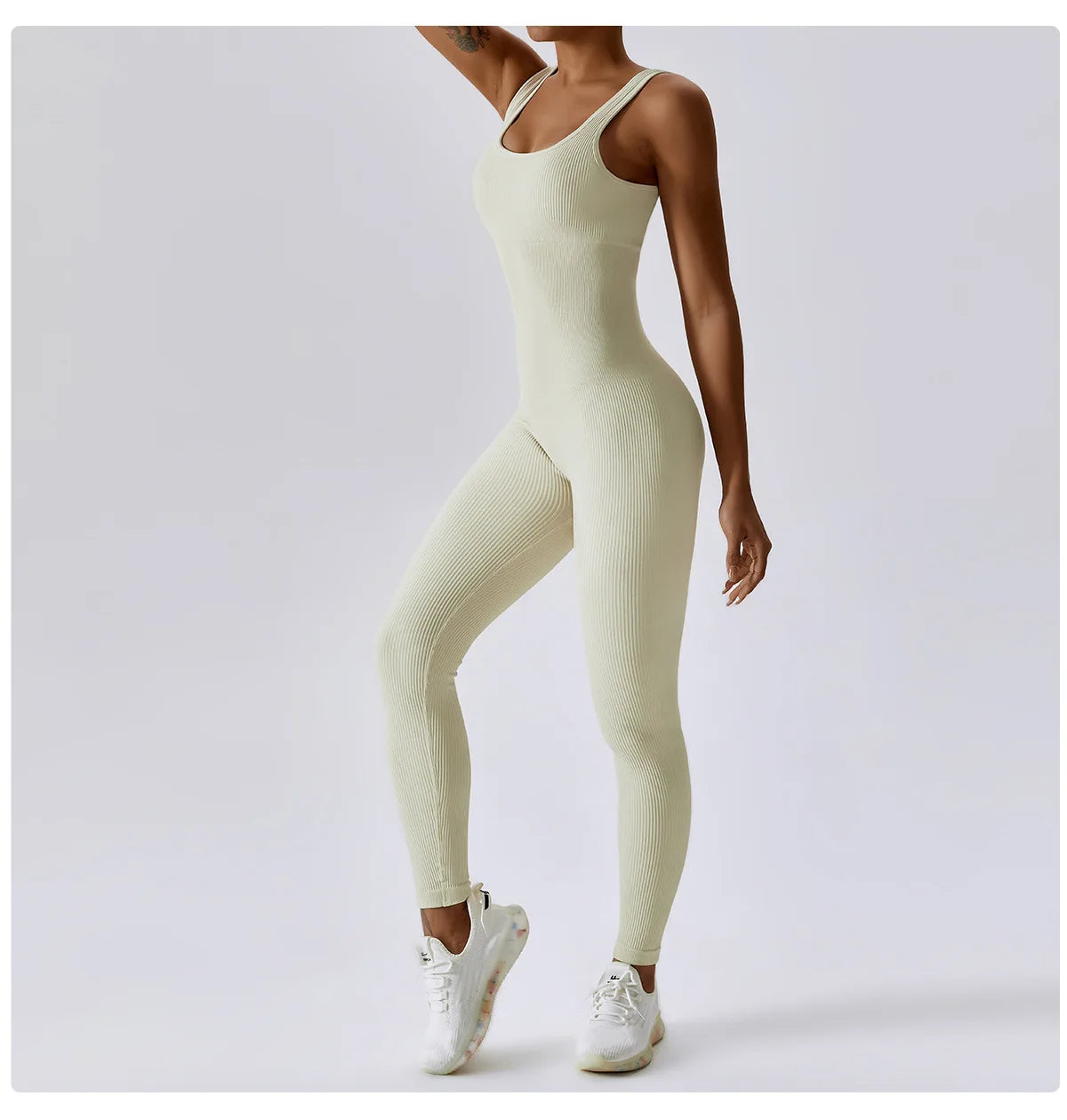 One-Piece Seamless Yoga Suit