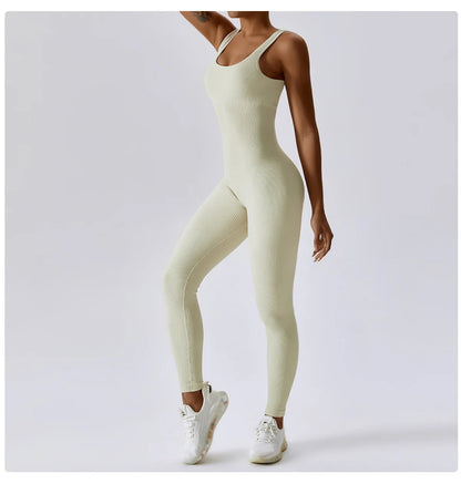 One-Piece Seamless Yoga Suit