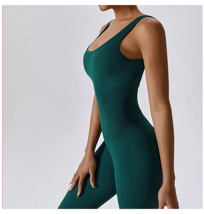 One-Piece Seamless Yoga Suit