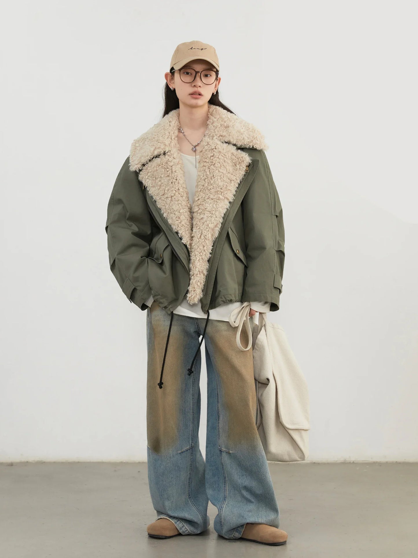 Retro Motorcycle Cotton Jacket – Winter 2025 Collection