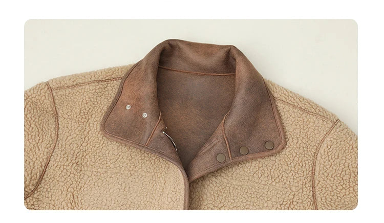 Reversible Suede Jacket – Autumn/Winter 2025