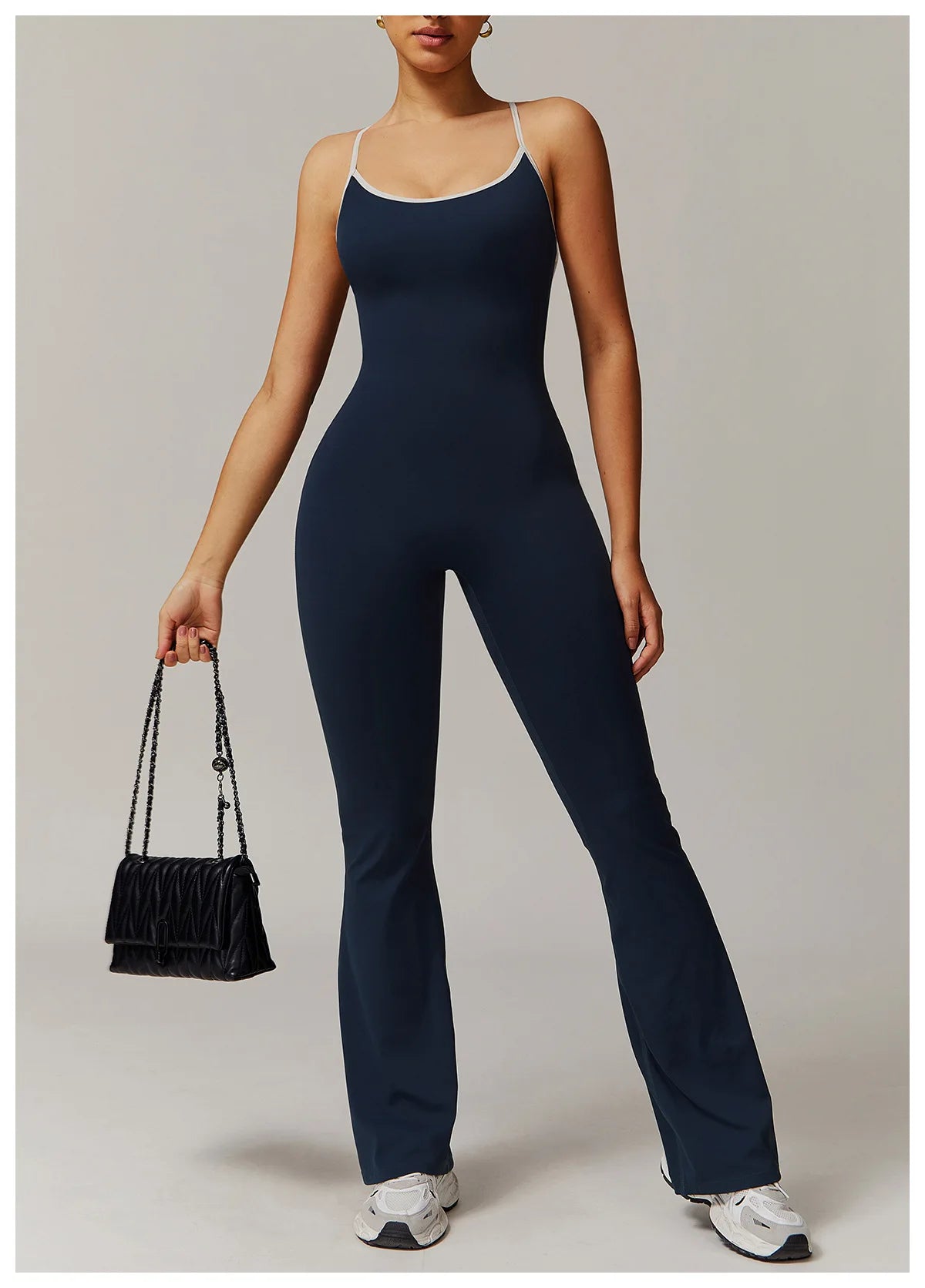 Women’s V-Back Yoga Jumpsuit