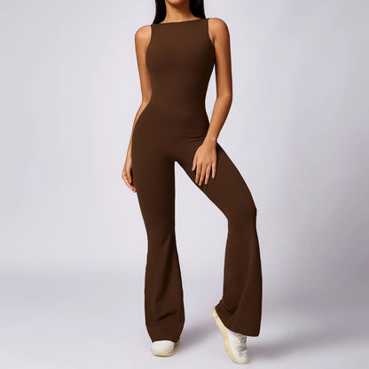Women’s One-Piece Yoga Jumpsuit – Seamless Training Bodysuit