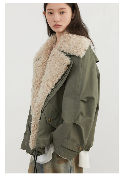 Retro Motorcycle Cotton Jacket – Winter 2025 Collection