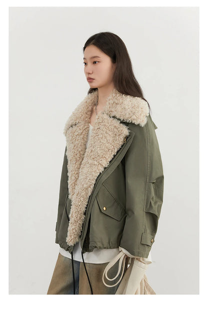 Retro Motorcycle Cotton Jacket – Winter 2025 Collection