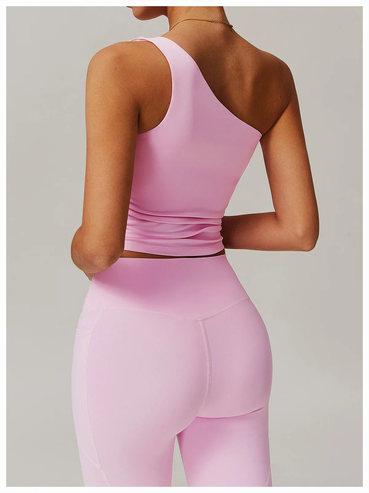 One Shoulder Sports Bra