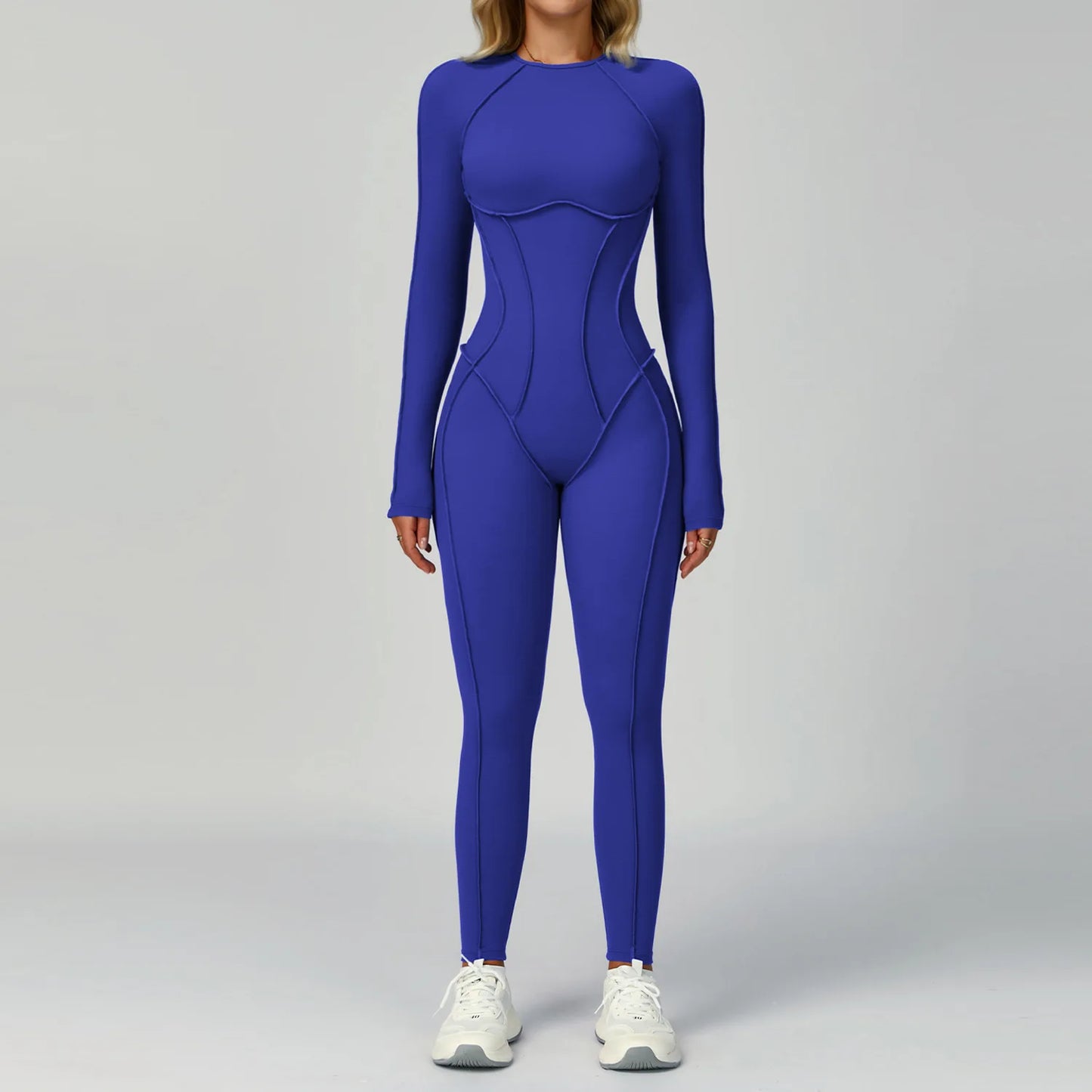 Women’s Long Sleeve Yoga Jumpsuit