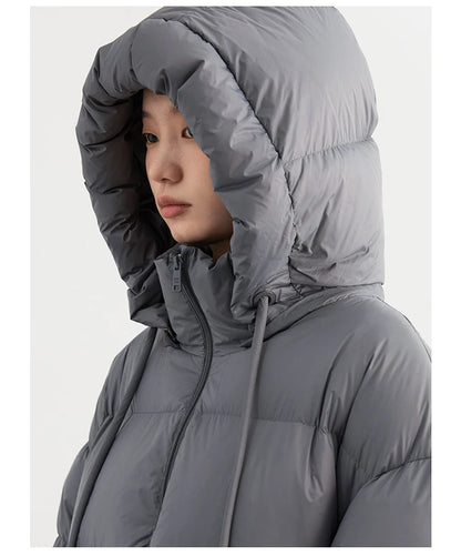 Hooded Puffer Down Coat – Autumn/Winter 2025 Collection
