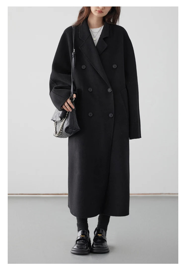 Double-Sided Wool Coat – Autumn/Winter 2025