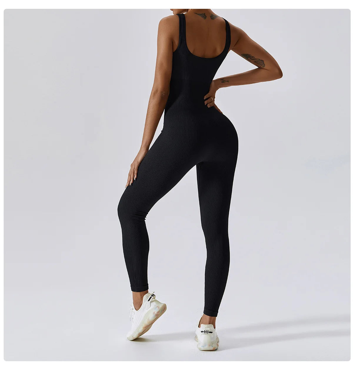 One-Piece Seamless Yoga Suit