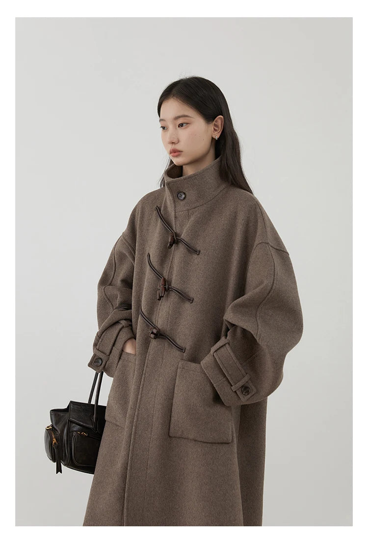 Wool Blend Long Coat – Autumn/Winter 2025 Collection