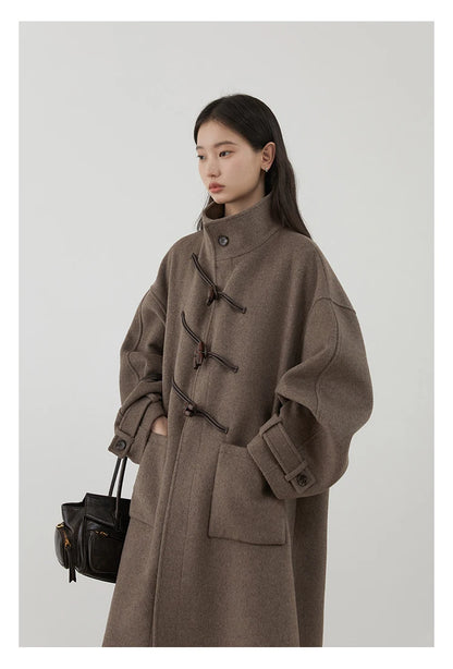 Wool Blend Long Coat – Autumn/Winter 2025 Collection