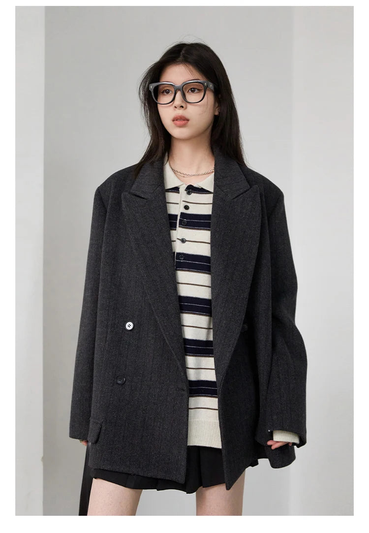 Vintage Wool Blazer – Spring/Autumn 2025 Collection