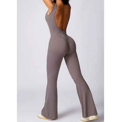 Women’s One-Piece Yoga Jumpsuit – Seamless Training Bodysuit