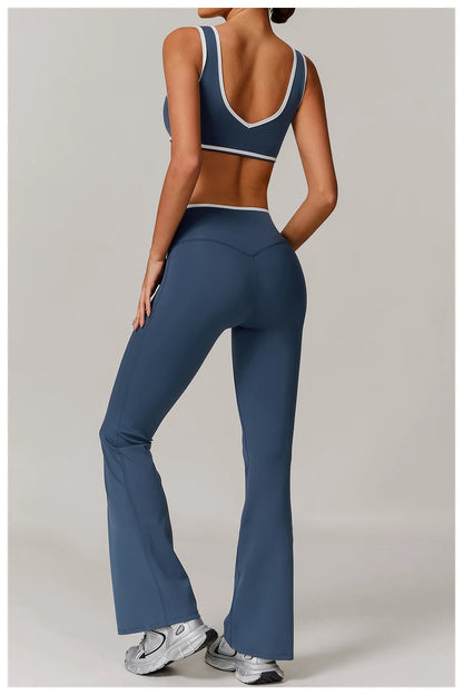 Women’s 2PCS Yoga Set – High Waist Leggings and Sports Bra