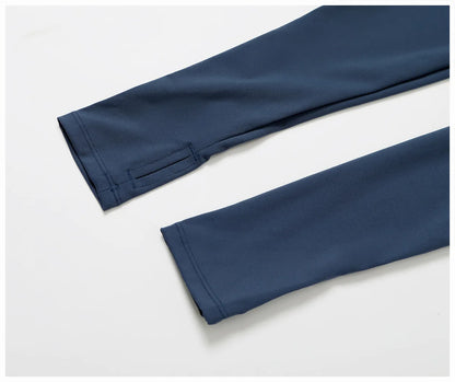 Women’s Seamless Yoga Set – 2/3PCS Fitness Tracksuit with Long Sleeve Jacket and High Waist Leggings