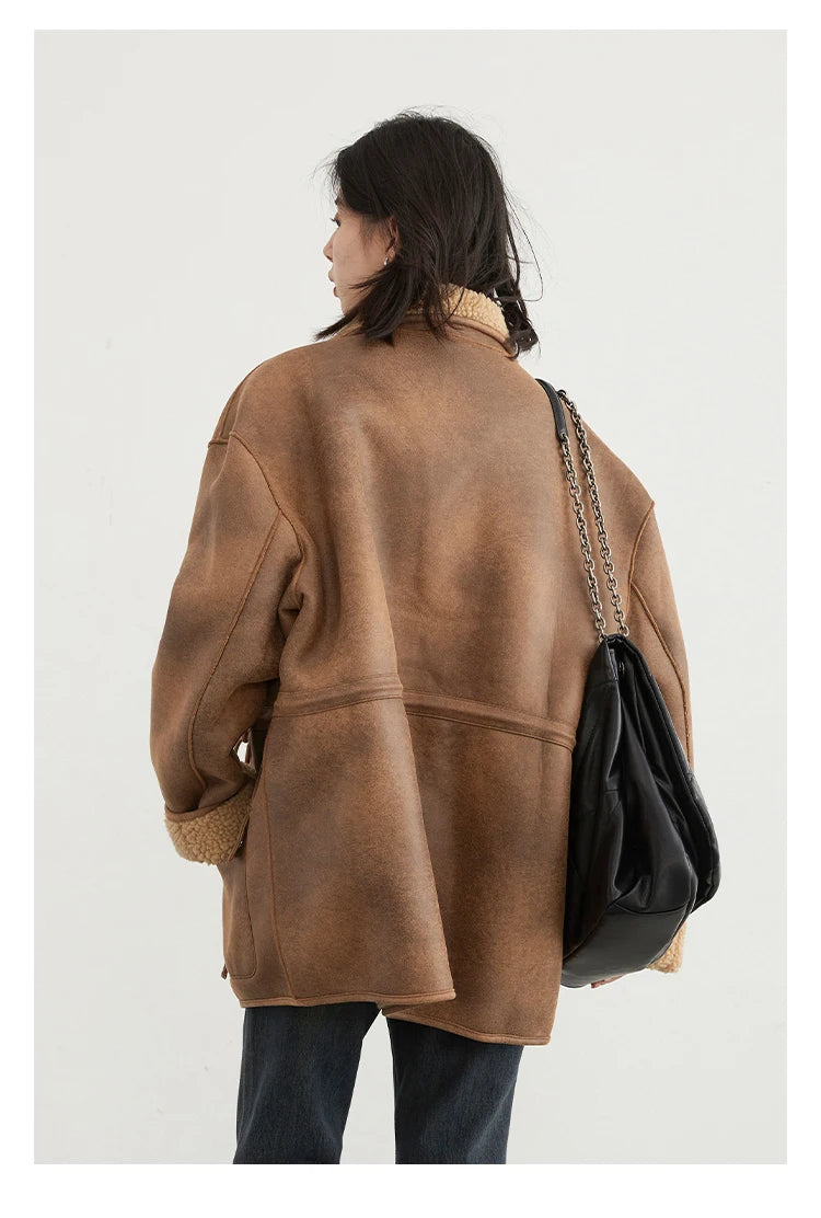 Reversible Suede Jacket – Autumn/Winter 2025