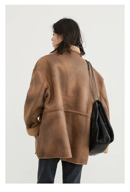 Reversible Suede Jacket – Autumn/Winter 2025