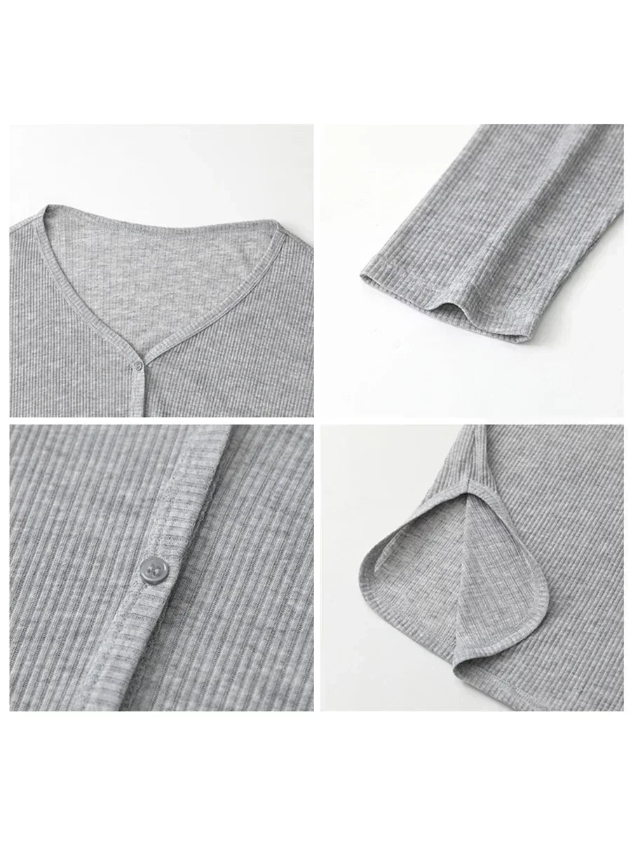 V-Neck Cardigan – Spring/Summer 2025