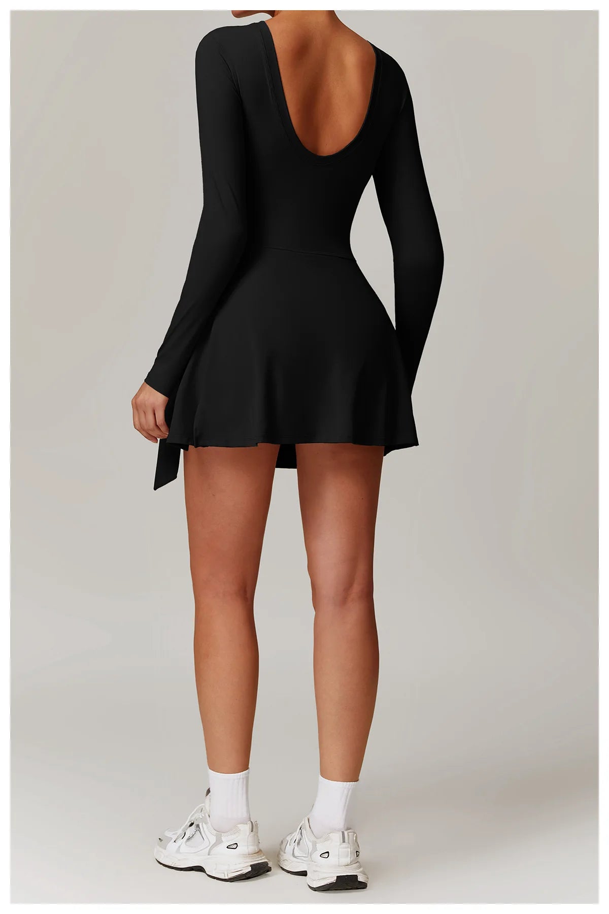 One-Piece Long Sleeve Yoga Jumpsuit