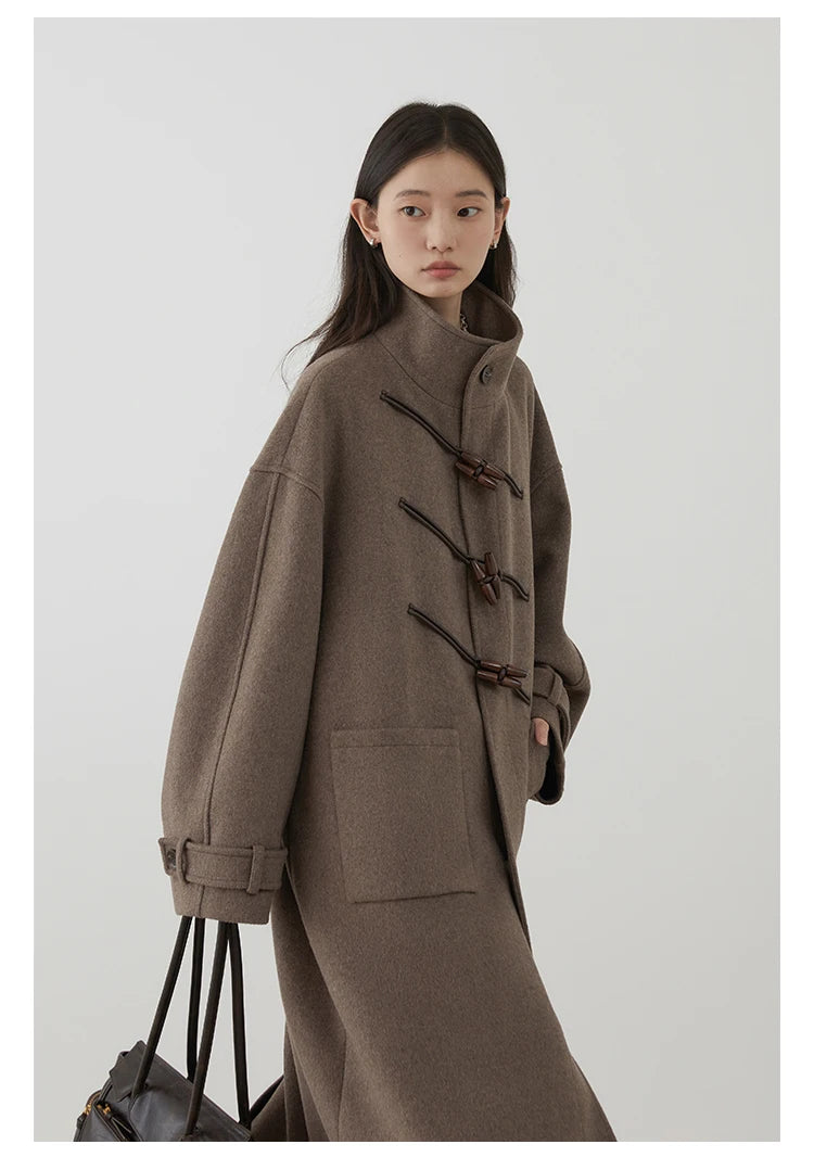Wool Blend Long Coat – Autumn/Winter 2025 Collection