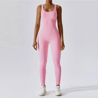 One-Piece Seamless Yoga Suit